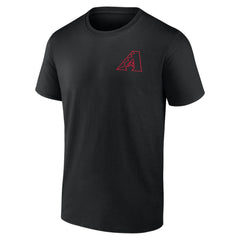 Arizona Diamondbacks Stranger Things Graphic T-Shirt Black