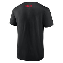 Seattle Mariners Stranger Things Demogorgan T-Shirt Black