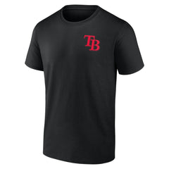 Tampa Bay Rays Stranger Things Graphic T-Shirt Black