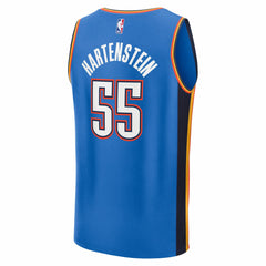 Isaiah Hartenstein Oklahoma City Thunder 2025 NBA Finals Champions Fast Break Replica Player Jersey - Blue - Icon Edition online