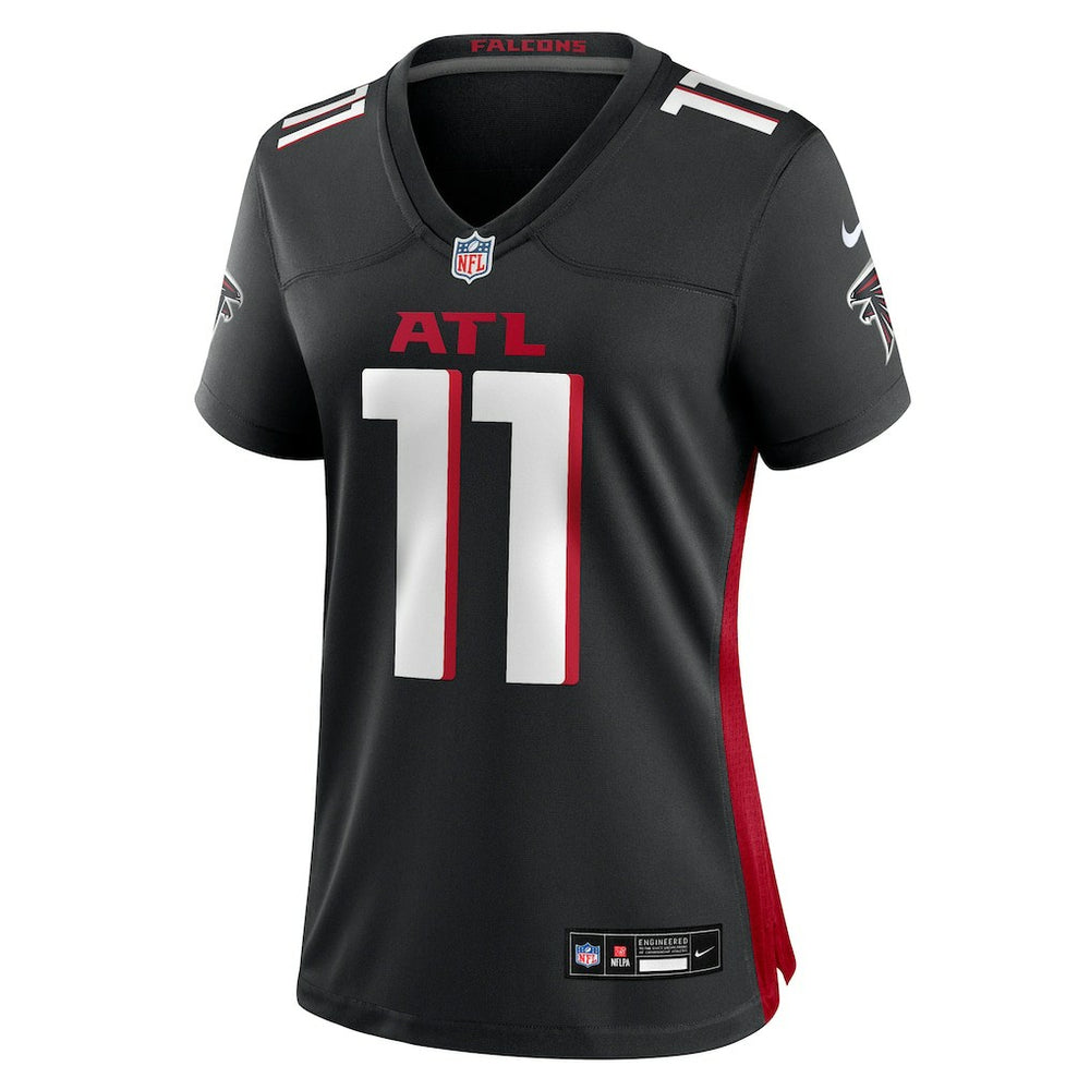 Jalon Walker Atlanta Falcons Women's Team Game Jersey - Black cheap