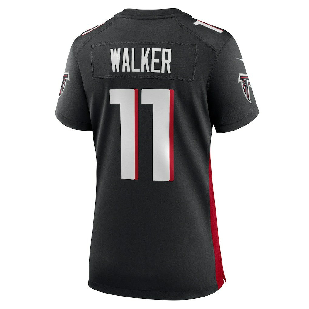 Jalon Walker Atlanta Falcons Women's Team Game Jersey - Black cheap