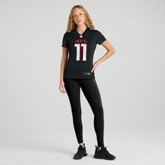 Jalon Walker Atlanta Falcons Women's Team Game Jersey - Black cheap