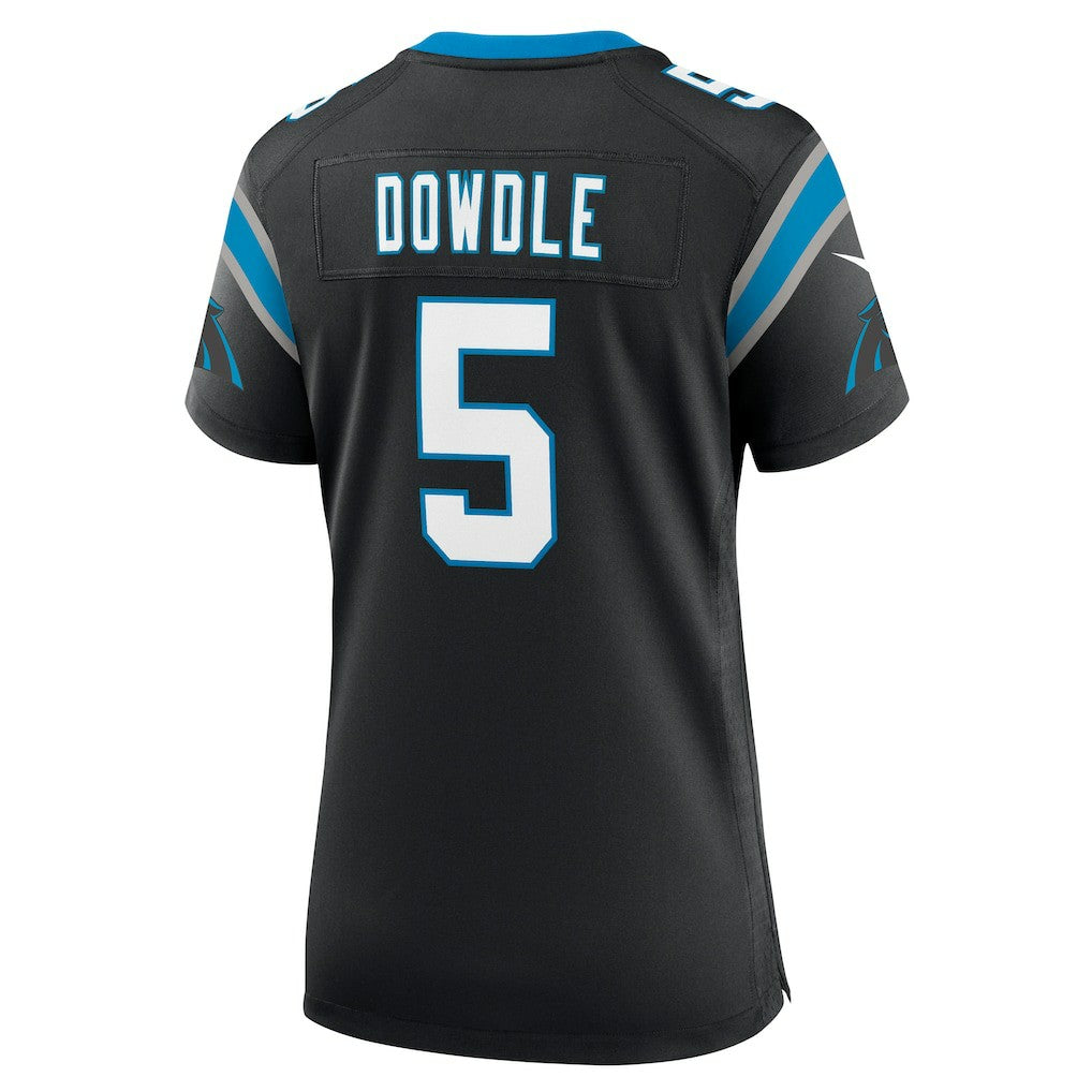 Rico Dowdle Carolina Panthers Women's Team Game Jersey - Black outlet