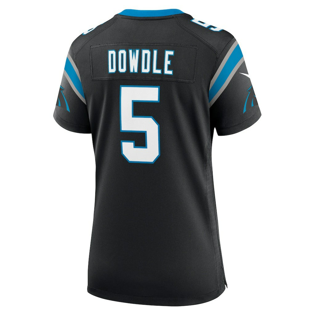 Rico Dowdle Carolina Panthers Women's Team Game Jersey - Black outlet