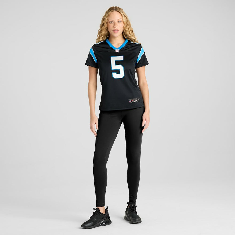 Rico Dowdle Carolina Panthers Women's Team Game Jersey - Black outlet