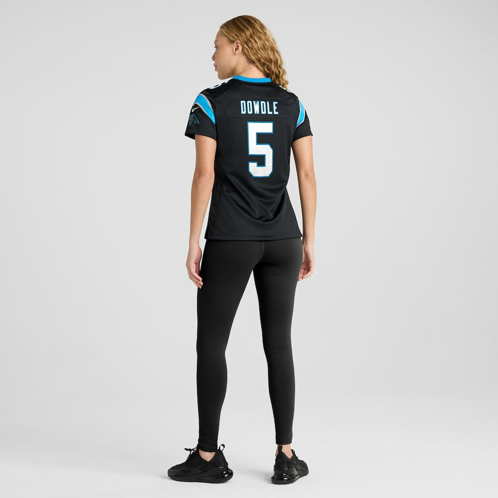 Rico Dowdle Carolina Panthers Women's Team Game Jersey - Black outlet
