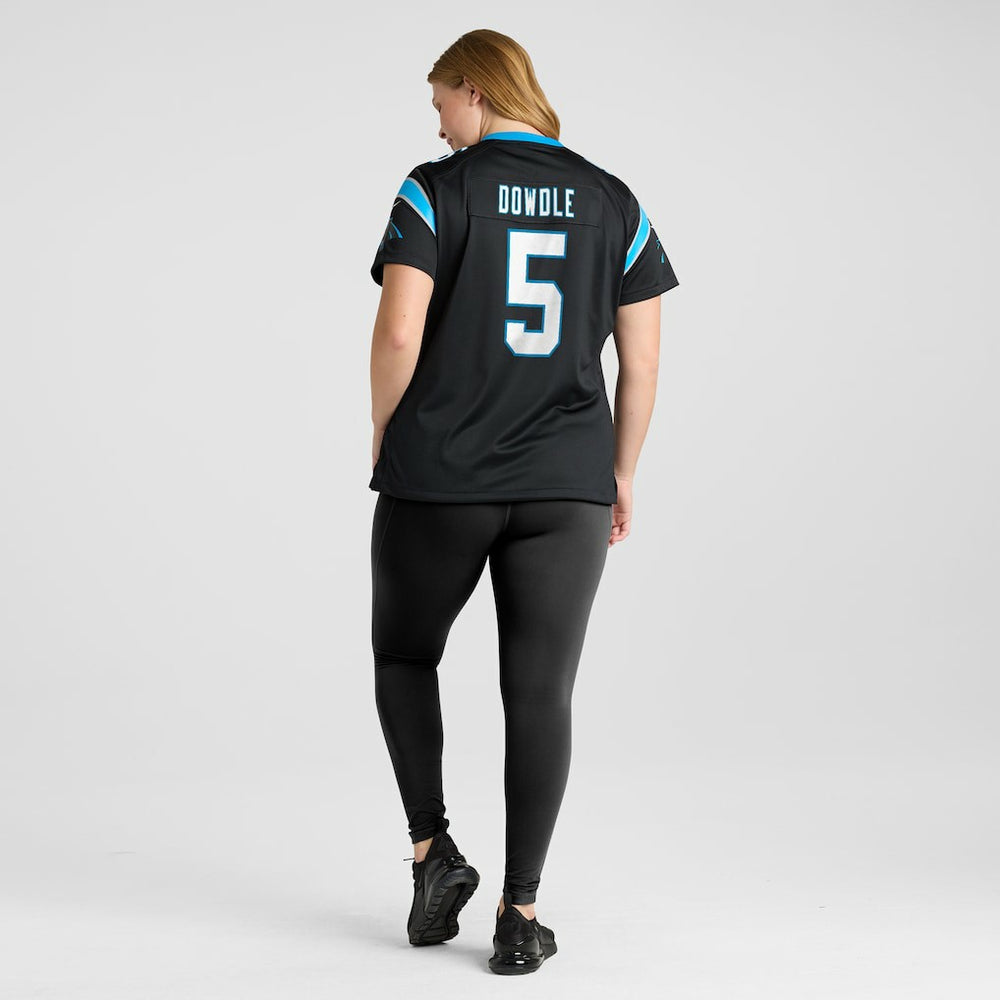 Rico Dowdle Carolina Panthers Women's Team Game Jersey - Black outlet