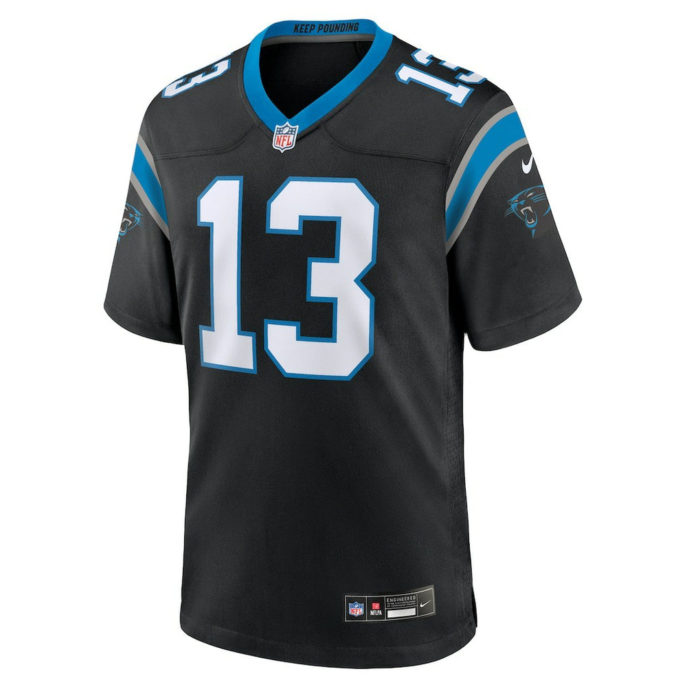 Hunter Renfrow Carolina Panthers Team Game Jersey - Black online