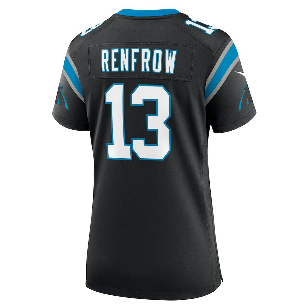 Hunter Renfrow Carolina Panthers Women's Team Game Jersey - Black outlet
