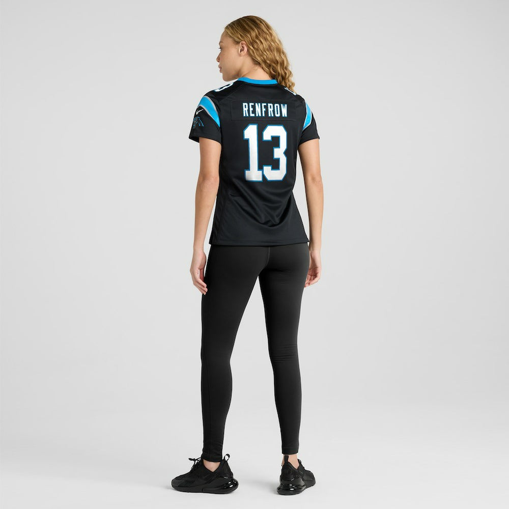 Hunter Renfrow Carolina Panthers Women's Team Game Jersey - Black outlet