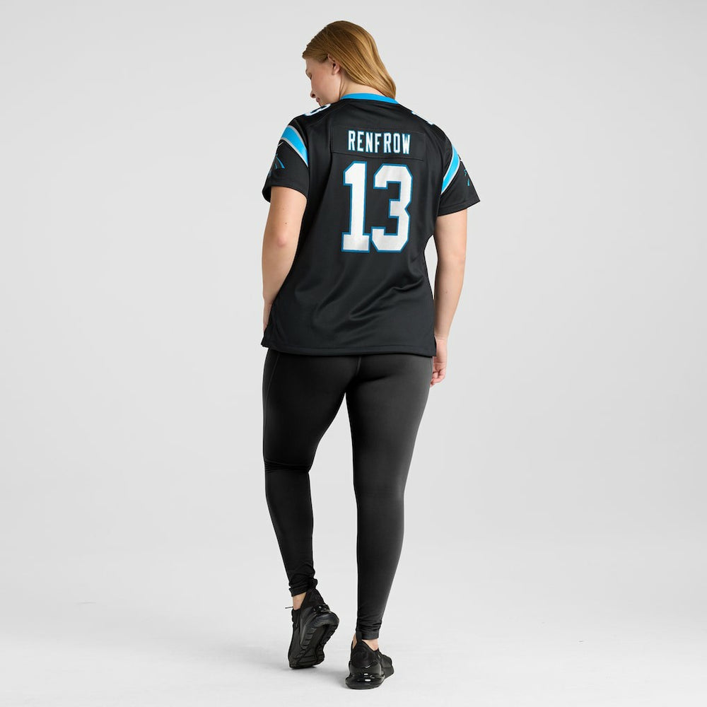 Hunter Renfrow Carolina Panthers Women's Team Game Jersey - Black outlet