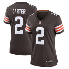 DeAndre Carter Cleveland Browns Women's Team Game Jersey - Brown on sale