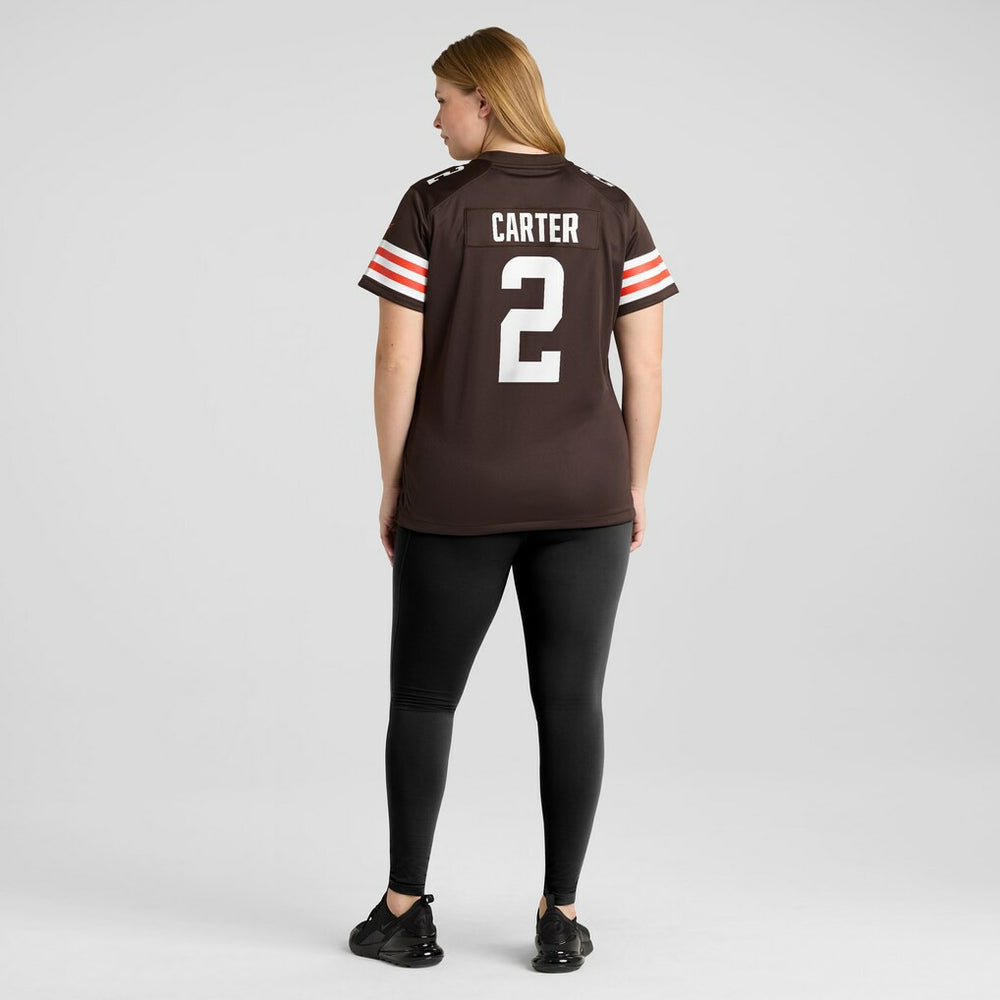 DeAndre Carter Cleveland Browns Women's Team Game Jersey - Brown on sale