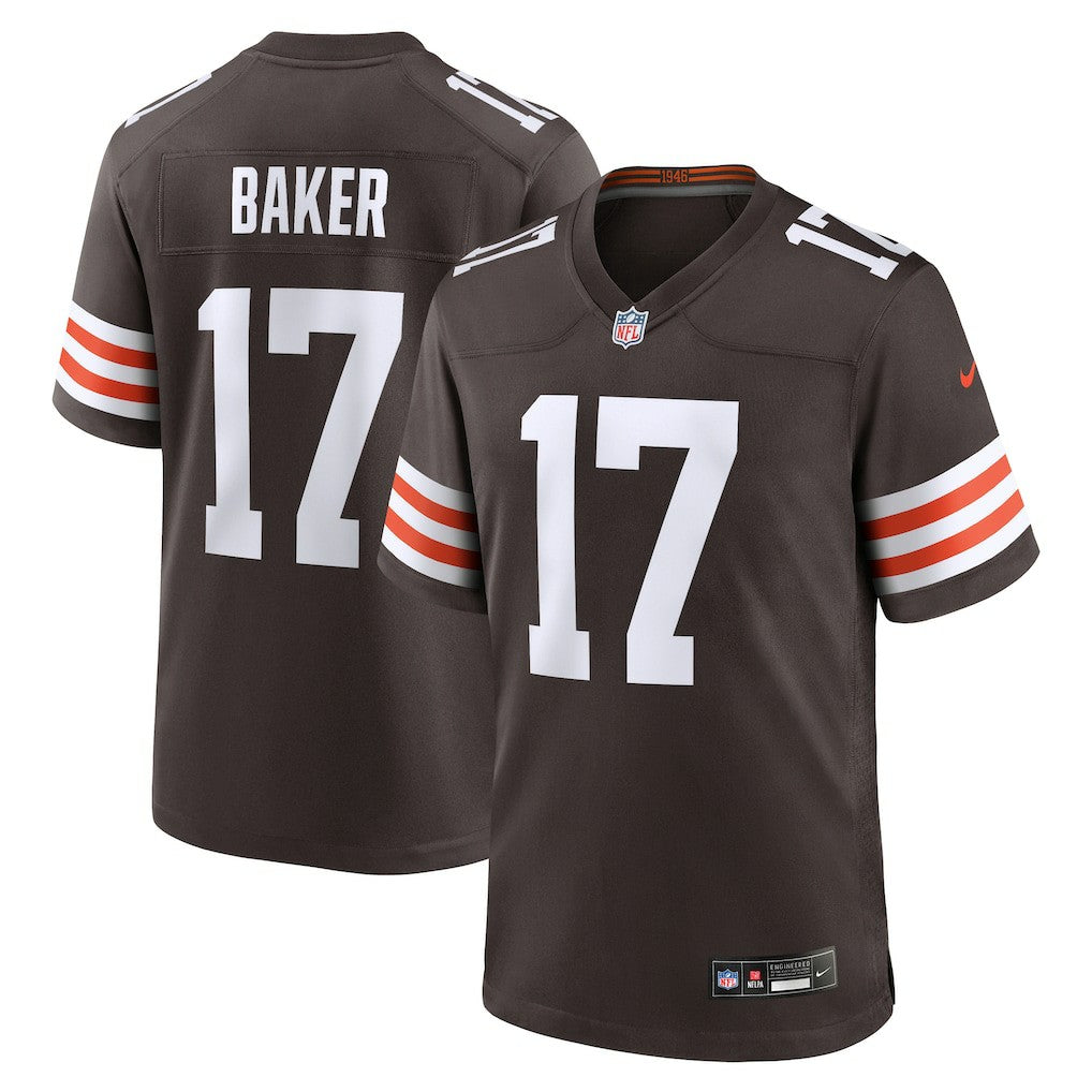Jerome Baker Cleveland Browns Team Game Jersey - Brown on sale