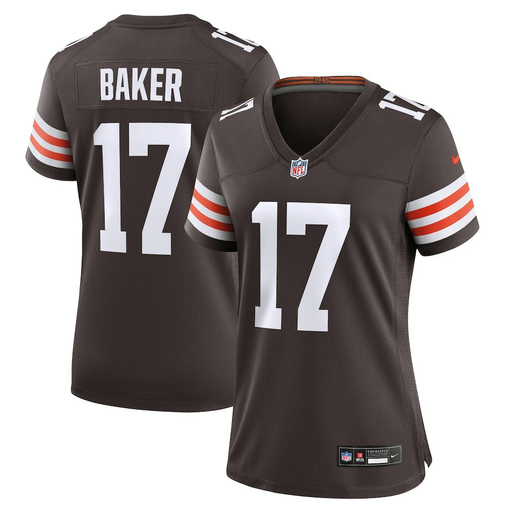 Jerome Baker Cleveland Browns Women's Team Game Jersey - Brown outlet