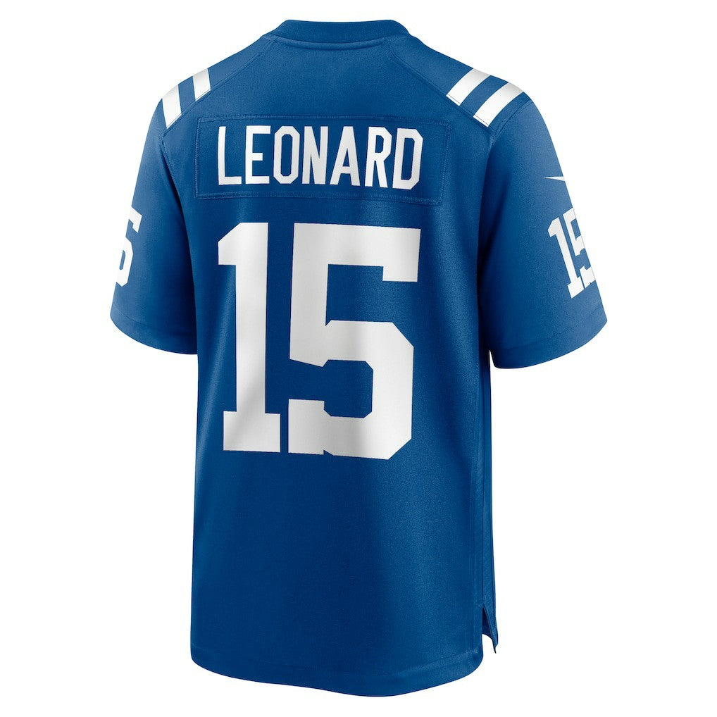 Riley Leonard Indianapolis Colts Team Game Jersey - Royal online