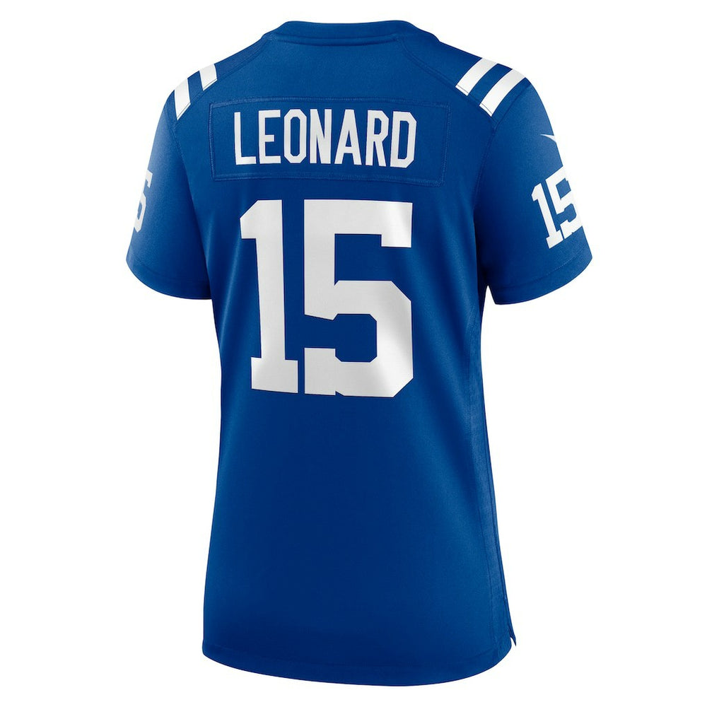Riley Leonard Indianapolis Colts Women's Team Game Jersey - Royal on sale