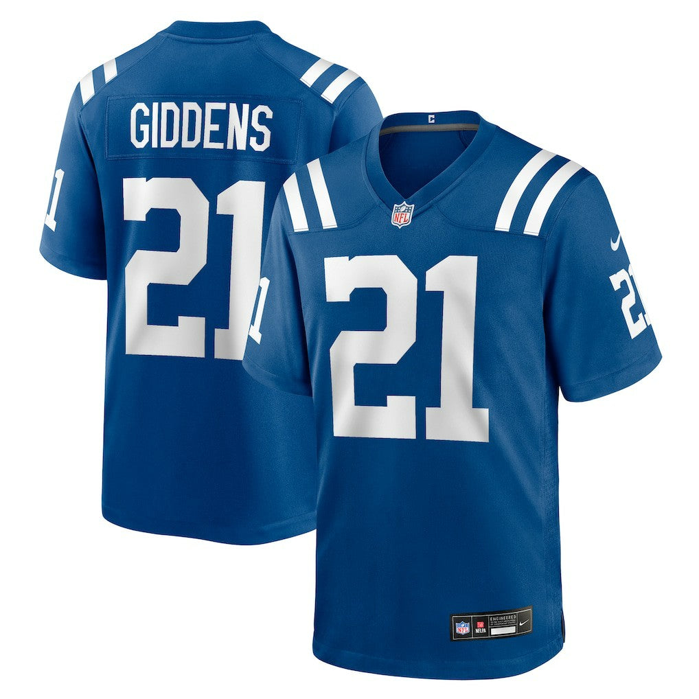DJ Giddens Indianapolis Colts Team Game Jersey - Royal sale
