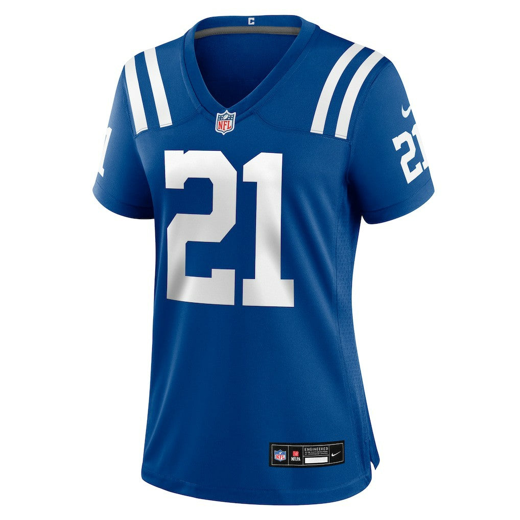 DJ Giddens Indianapolis Colts Women's Team Game Jersey - Royal sale