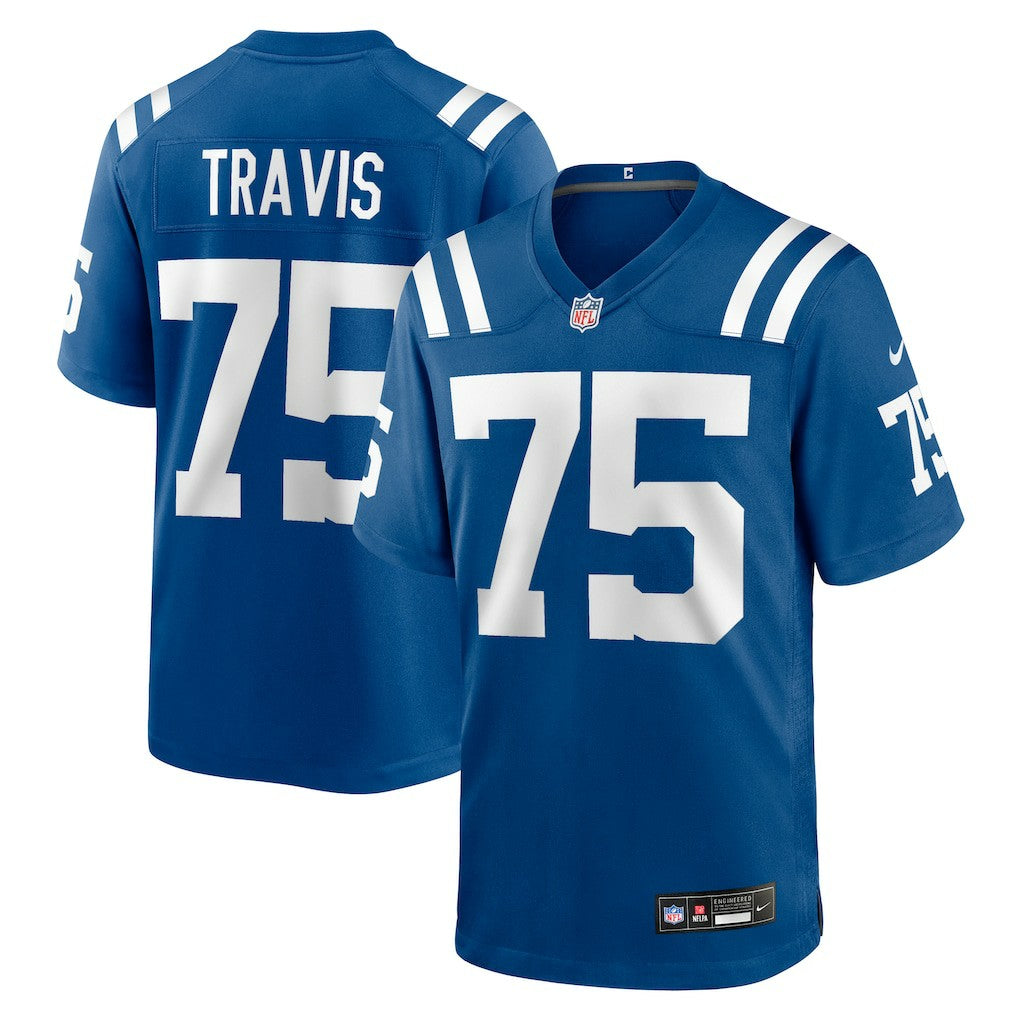 Jalen Travis Indianapolis Colts Team Game Jersey - Royal sale