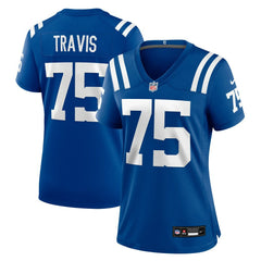 Jalen Travis Indianapolis Colts Women's Team Game Jersey - Royal cheap