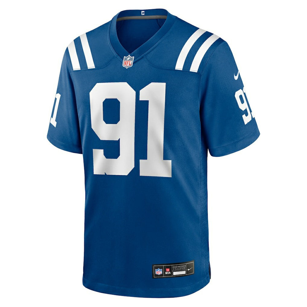 JT Tuimoloau Indianapolis Colts Team Game Jersey - Royal sale