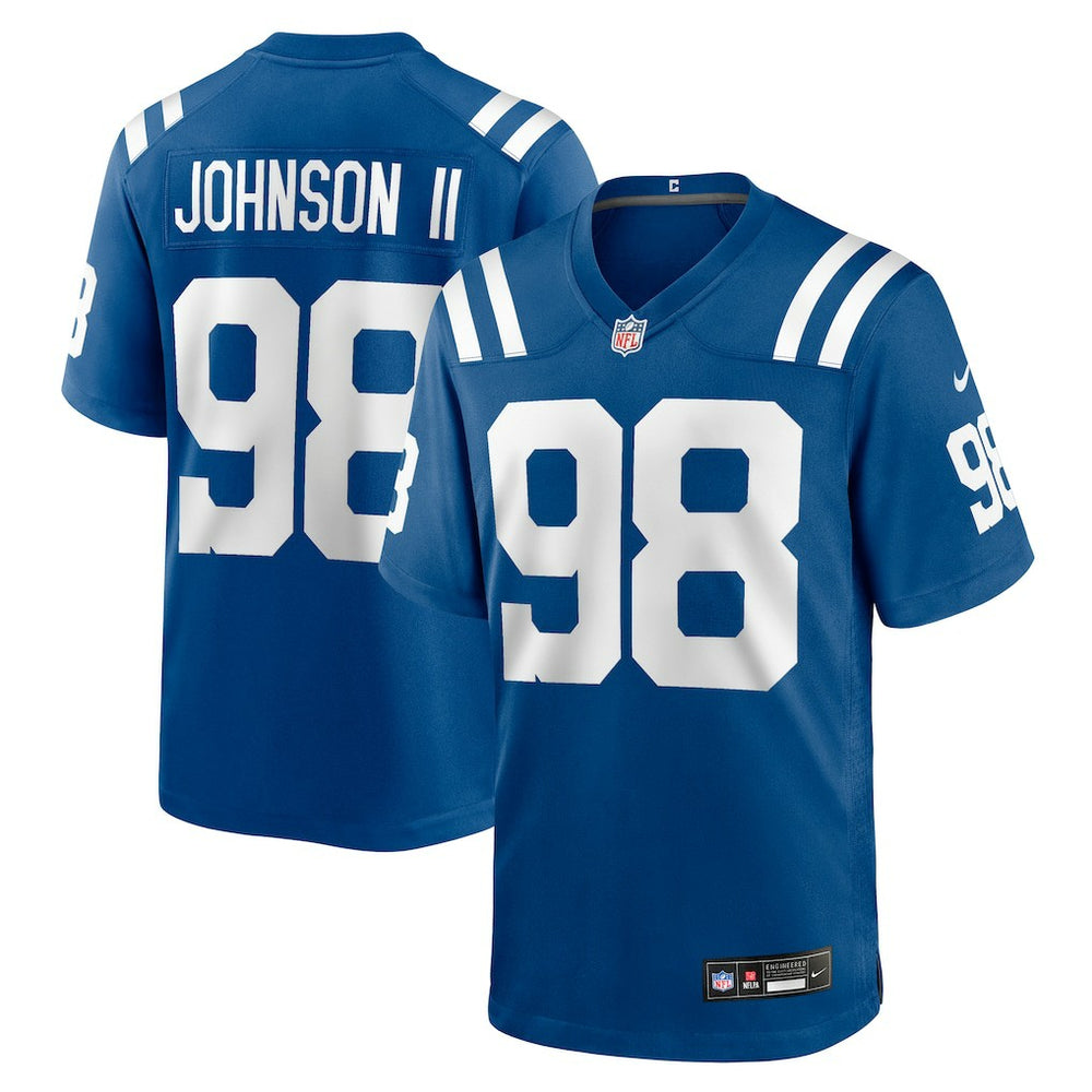 Eric Johnson II Indianapolis Colts Team Game Jersey - Royal discount