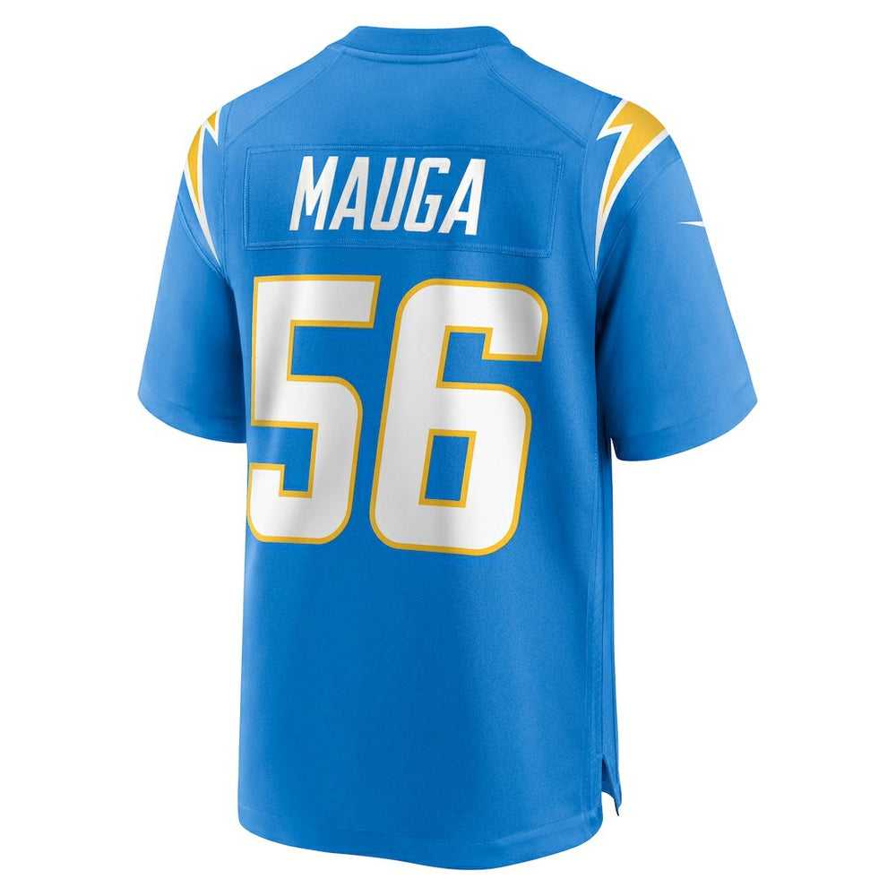 Kanai Mauga Los Angeles Chargers Team Game Jersey - Powder Blue sale