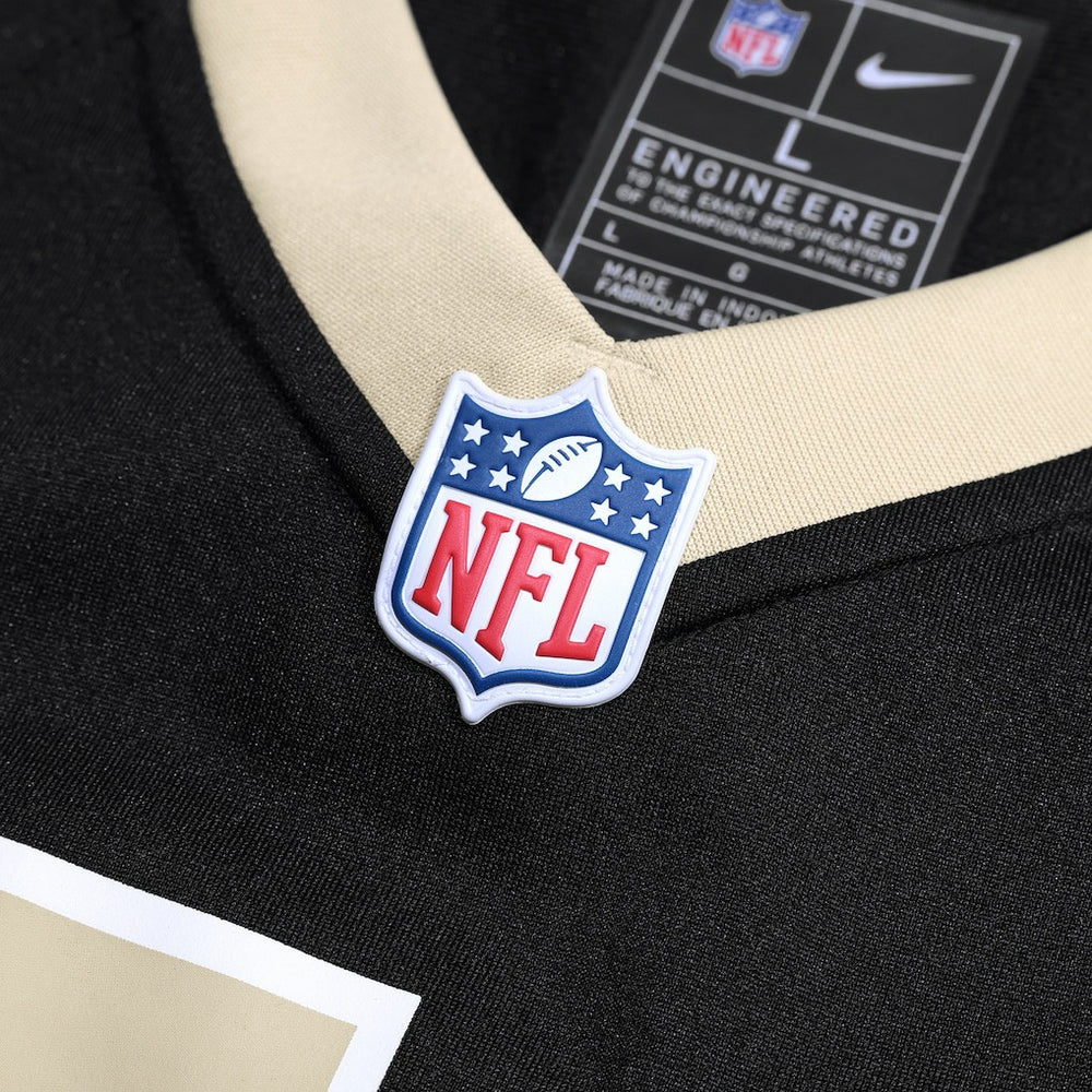 Davon Godchaux New Orleans Saints Team Game Jersey - Black cheap