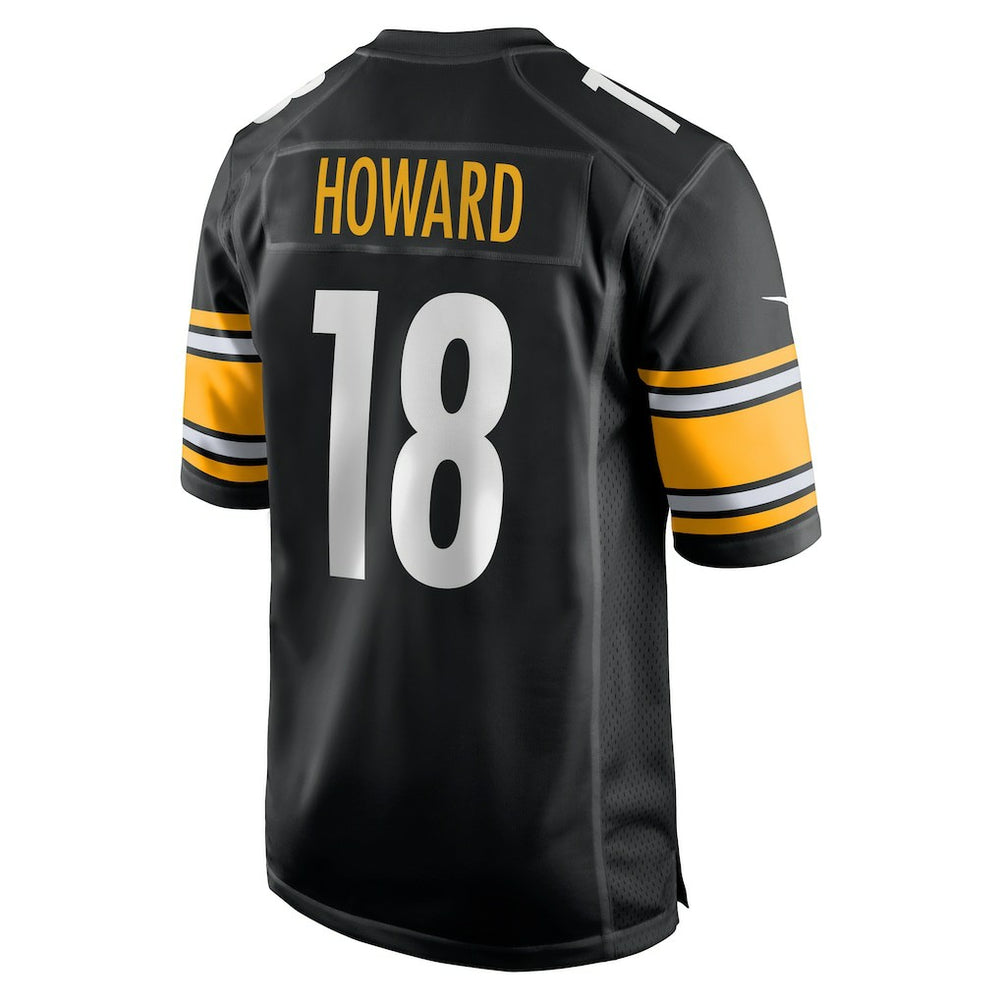 Will Howard Pittsburgh Steelers Team Game Jersey - Black cheap