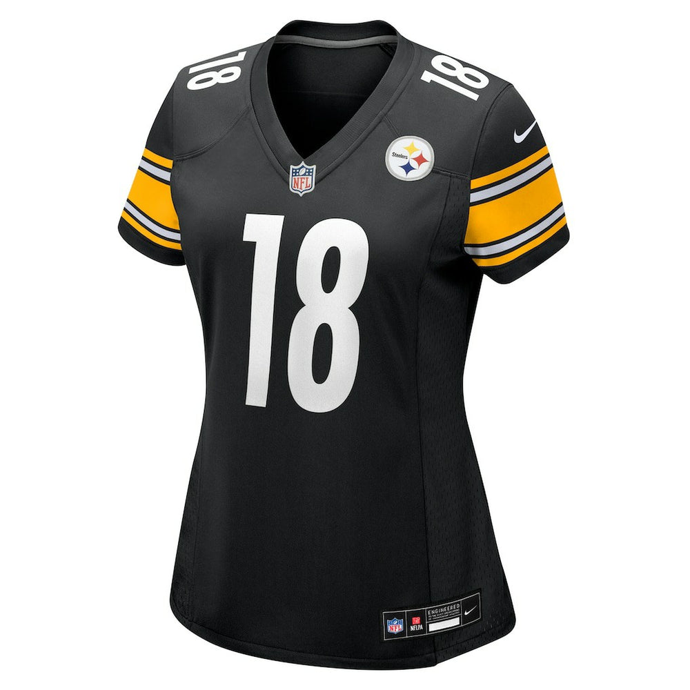 Will Howard Pittsburgh Steelers Women's Team Game Jersey - Black sale