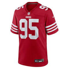 Alfred Collins San Francisco 49ers Team Game Jersey - Scarlet online