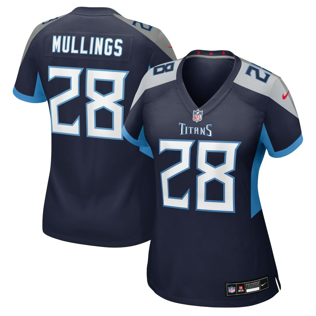 Kalel Mullings Tennessee Titans Women's Team Game Jersey - Navy online