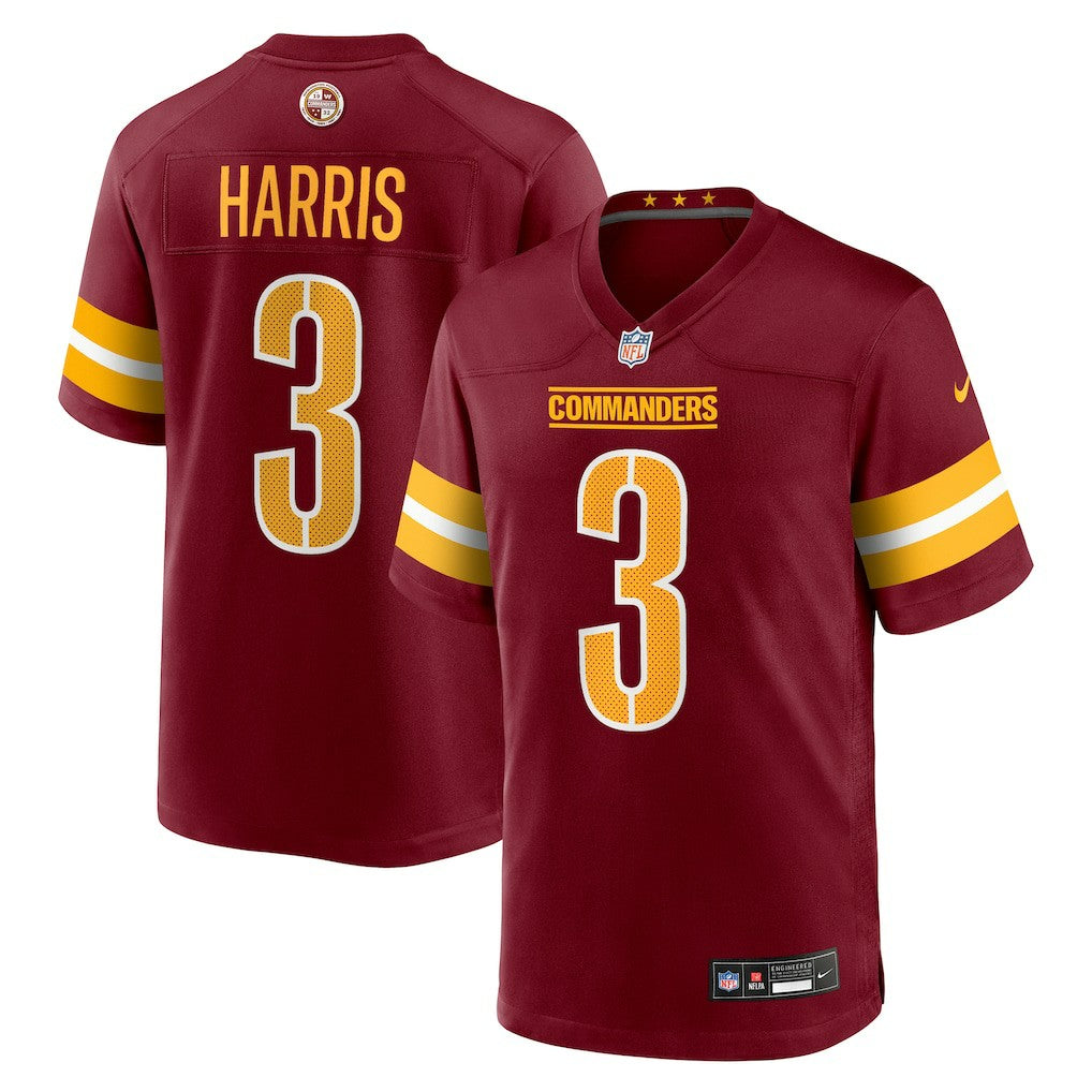 Will Harris Washington Commanders Team Game Jersey - Burgundy outlet