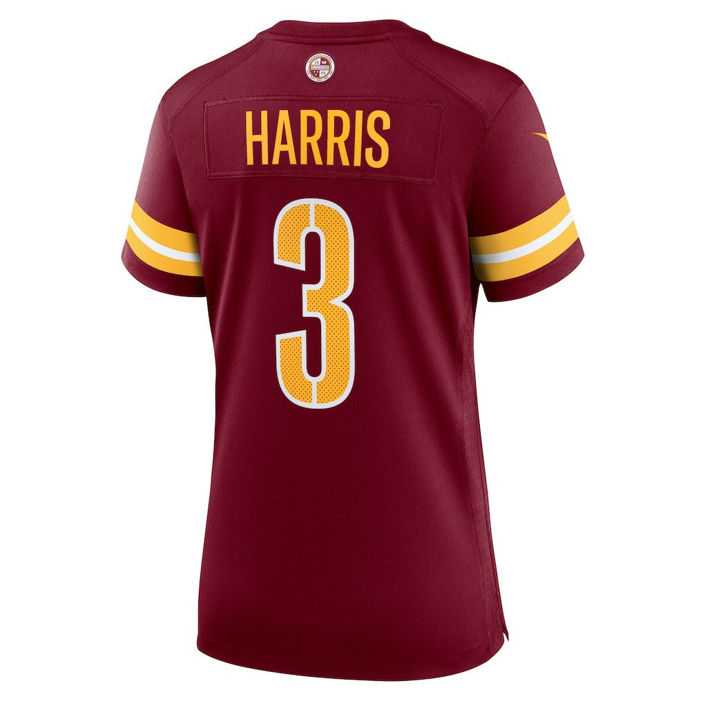 Will Harris Washington Commanders Women's Team Game Jersey - Burgundy discount