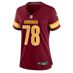 Laremy Tunsil Washington Commanders Women's Team Game Jersey - Burgundy sale