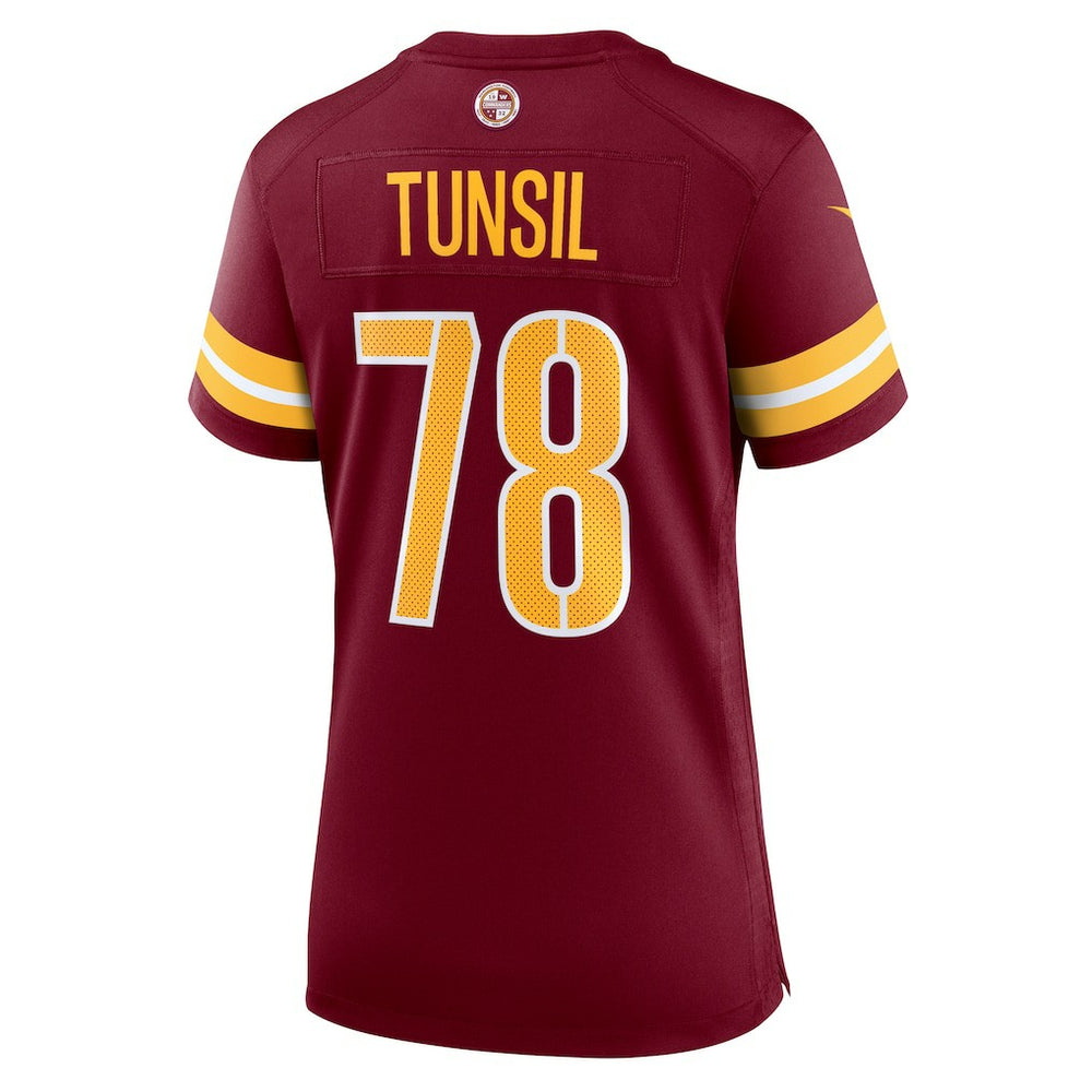 Laremy Tunsil Washington Commanders Women's Team Game Jersey - Burgundy sale