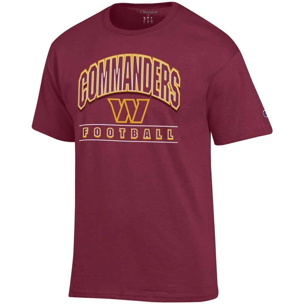 Washington Commanders Champion Football T-Shirt - Burgundy sale