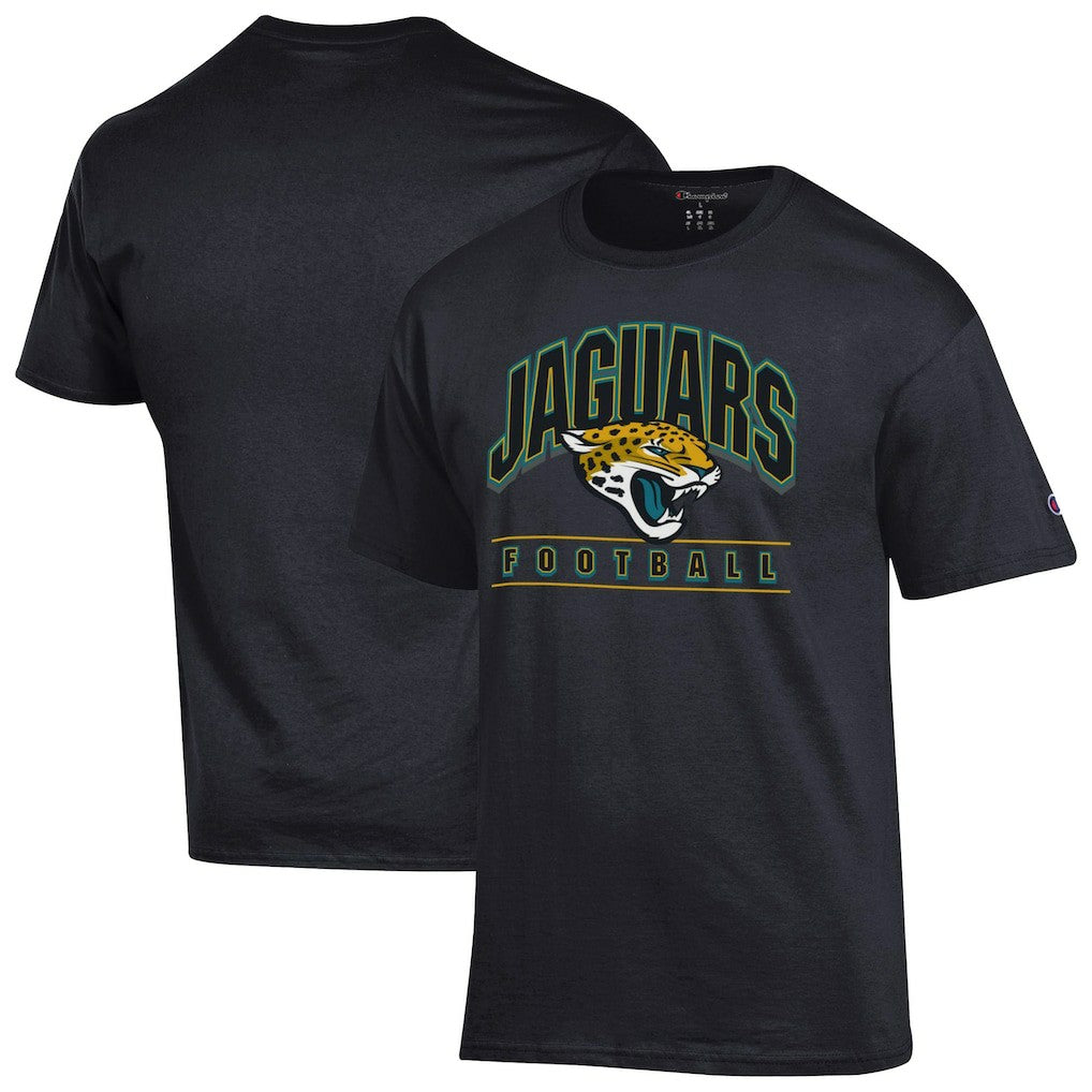 Jacksonville Jaguars Champion Football T-Shirt - Black on sale