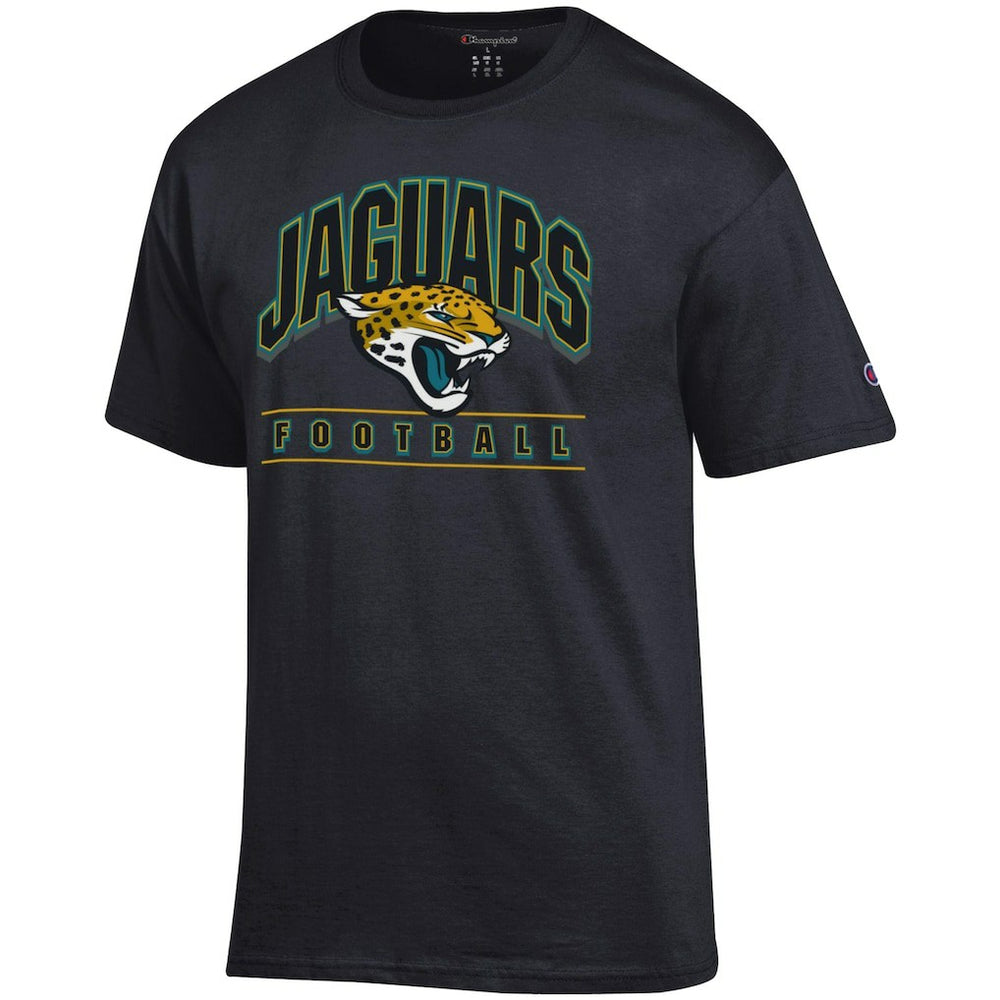 Jacksonville Jaguars Champion Football T-Shirt - Black on sale