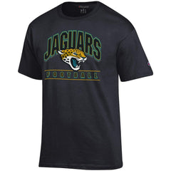 Jacksonville Jaguars Champion Football T-Shirt - Black on sale