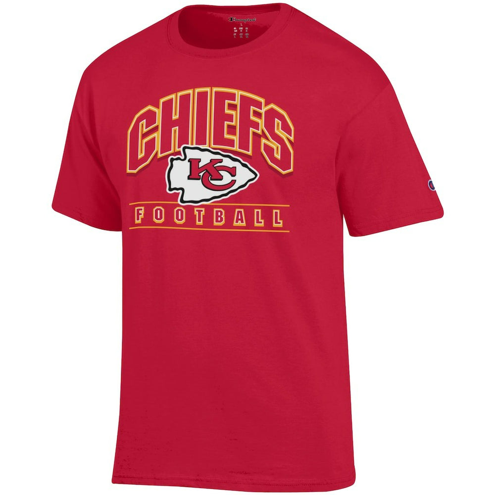 Kansas City Chiefs Champion Football T-Shirt - Red sale