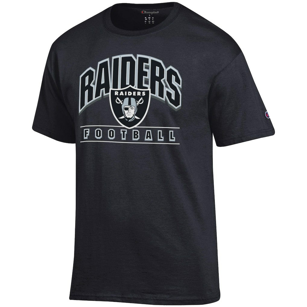 Las Vegas Raiders Champion Football T-Shirt - Black online