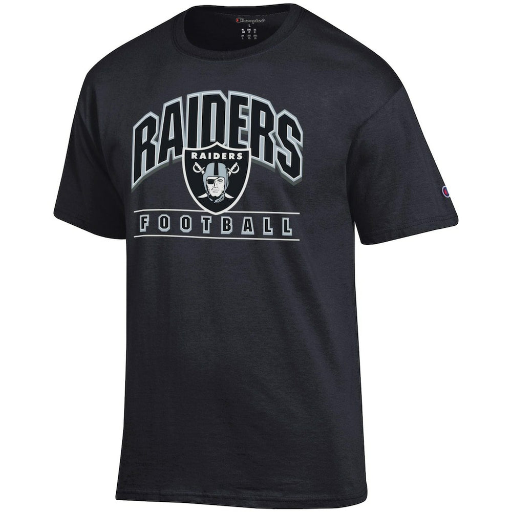 Las Vegas Raiders Champion Football T-Shirt - Black online