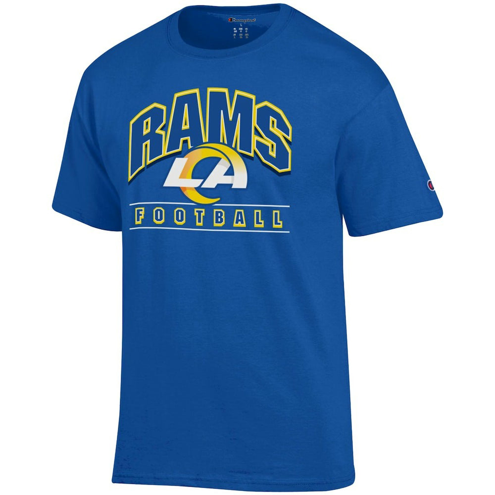 Los Angeles Rams Champion Football T-Shirt - Royal discount