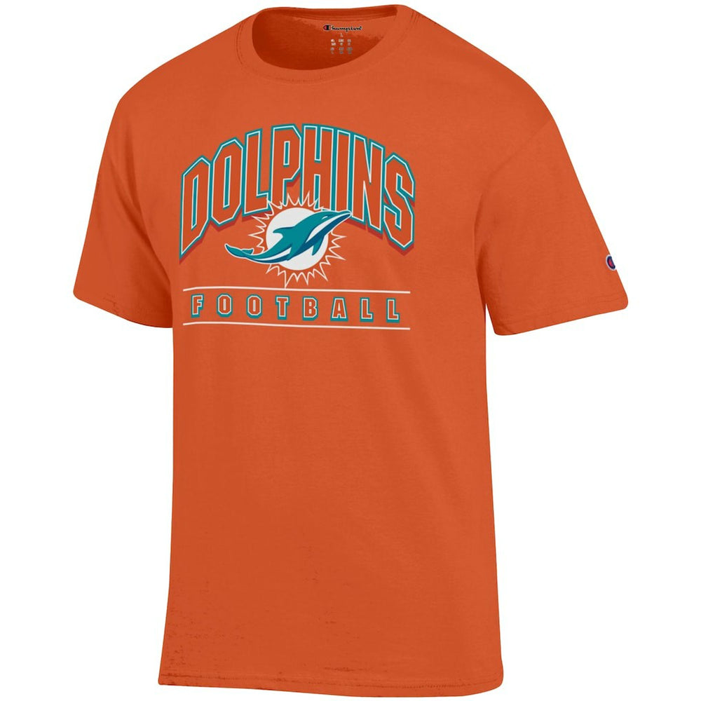 Miami Dolphins Champion Football T-Shirt - Orange sale