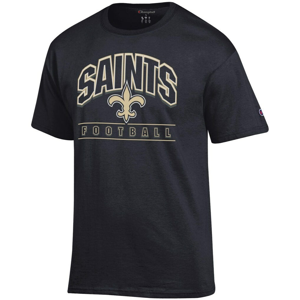 New Orleans Saints Champion Football T-Shirt - Black cheap