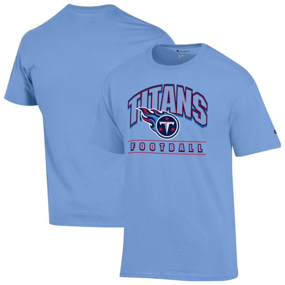Tennessee Titans Champion Football T-Shirt - Light Blue for sale