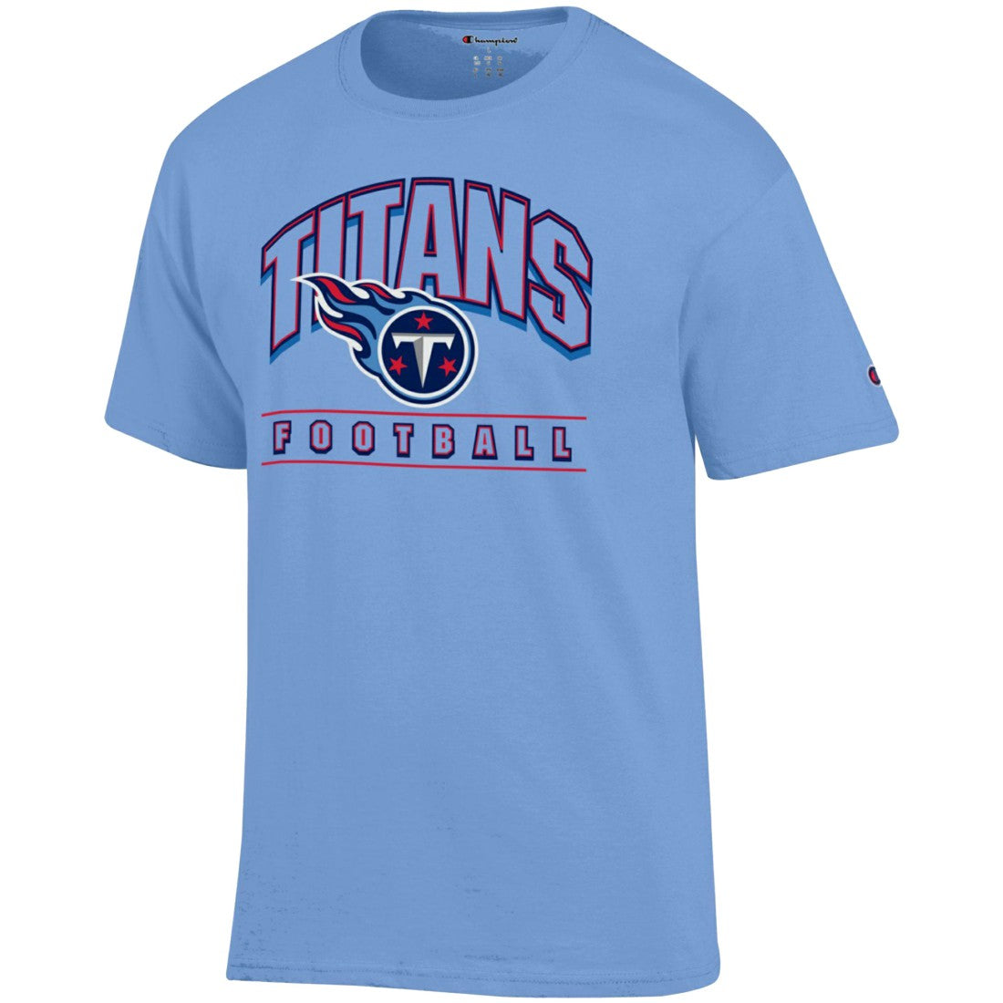 Tennessee Titans Champion Football T-Shirt - Light Blue for sale